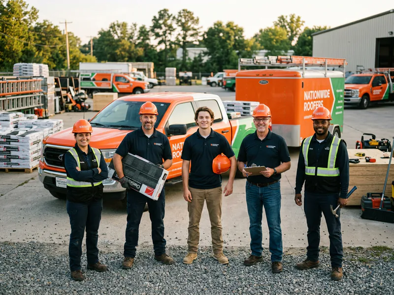 Natiowide Roofers - roof installation in Colonial Heights near me